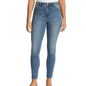 social standard sanctuary paint splash skinny jean